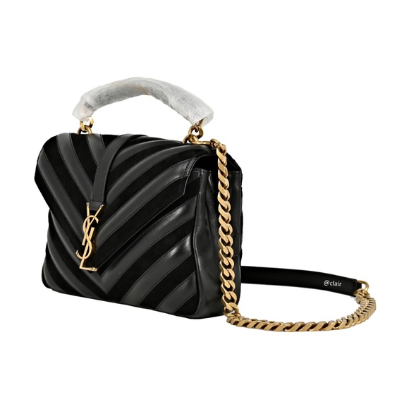 Saint Laurent Medium Monogram College Shoulder Bag - Picture 2 of 8